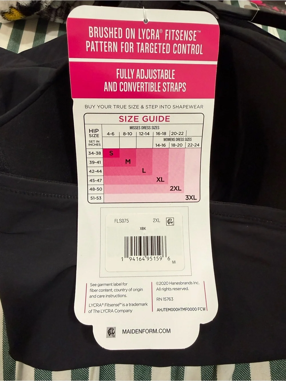 Maidenform new tags